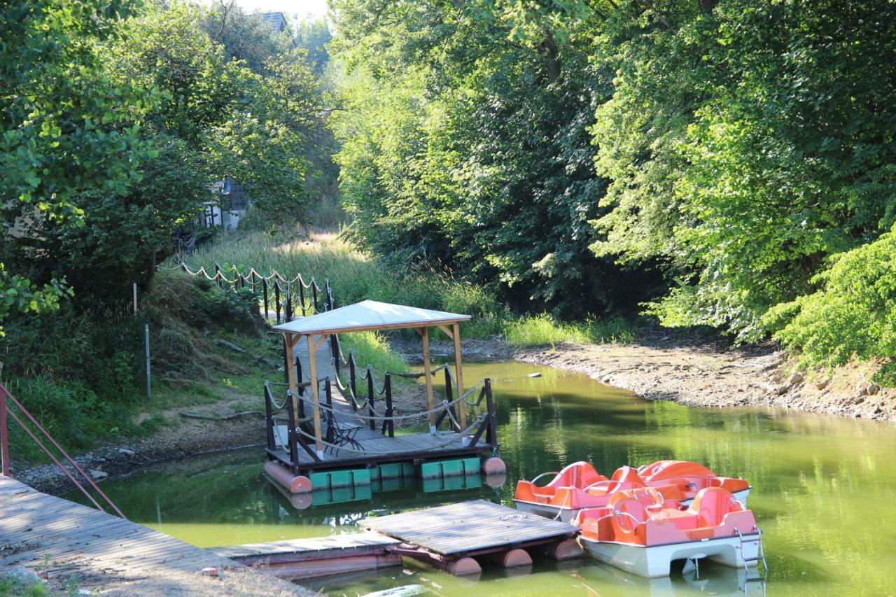 Domki Nad Jeziorem W Karlowicach Karlowice Exteriér fotografie